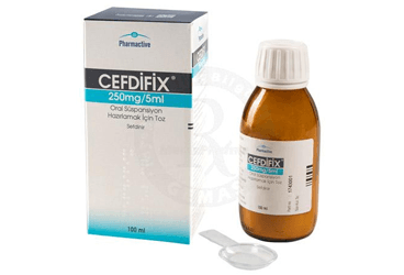 CEFDIFIX 250 MG/5 ML ORAL SUSPANSYON HAZIRLAMAK ICIN TOZ (100 ML) İlaç Görseli