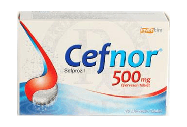 CEFNOR 500 MG 20 EFERVESAN TABLET İlaç Görseli