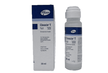 CLEOCIN T %1 TOPIKAL COZELTI 30 ML İlaç Görseli