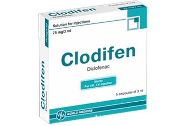 CLODIFEN 75 MG/3 ML I.M. AMPUL (5 AMPUL) İlaç Görseli