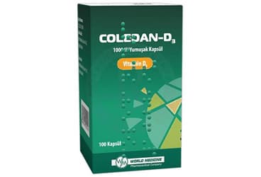 COLEDAN-D3 1.000 IU YUMUŞAK KAPSUL (100 ADET) İlaç Görseli