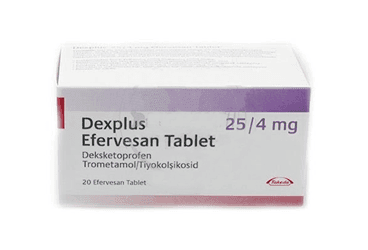DEXPLUS 25/4 MG 20 EFERVESAN TABLET İlaç Görseli