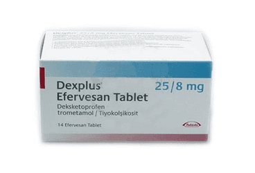 DEXPLUS 25 MG/8 MG 14 EFERVESAN TABLET İlaç Görseli