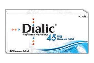 DIALIC 45 MG 30 EFERVESAN TABLET İlaç Görseli