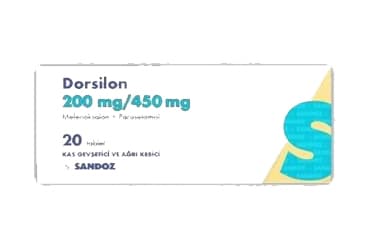 DORSILON 200 MG 20 TABLET İlaç Görseli