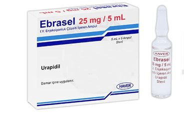 EBRASEL 25 MG / 5 ML I.V. ENJEKSIYONLUK COZELTI ICEREN AMPUL İlaç Görseli