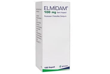 ELMIDAM 100 MG SERT KAPSUL (100 KAPSUL) İlaç Görseli