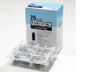 ENBREL 25 MG ENJEKSIYONLUK SOLUSYON ICIN TOZ (4 FLAKON) İlaç Görseli