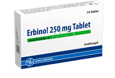 ERBINOL 250 MG TABLET (14 TABLET) İlaç Görseli