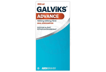 GALVIKS ADVANCE 1000 MG + 200 MG / 10 ML ORAL SUSPANSIYON İlaç Görseli