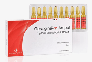 GERALGINE-M 1000 MG/2 ML IM/IV ENJEKSIYONLUK COZELTI (10 AMPUL) İlaç Görseli