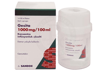GESITA 1000 MG/100 ML KONSANTRE INFUZYONLUK COZELTI İlaç Görseli