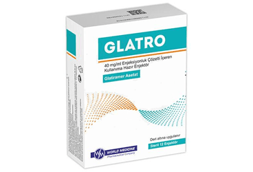 GLATRO 40 MG/ML ENJEKSIYONLUK COZELTI ICEREN KULLANIMA HAZIR ENJEKTOR (12 ADET) İlaç Görseli