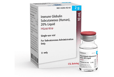HIZENTRA 2 G/10 ML S.C. UYGULAMA ICIN ENJEKSIYONLUK COZELTI (1 FLAKON) İlaç Görseli