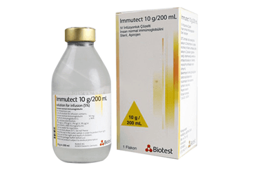 IMMUTECT 10 G/200 ML IV INFUZYONLUK COZELTI (1 FLAKON) İlaç Görseli