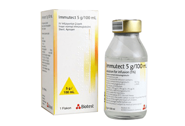 IMMUTECT 5 G/100 ML IV INFUZYONLUK COZELTI (1 FLAKON) İlaç Görseli
