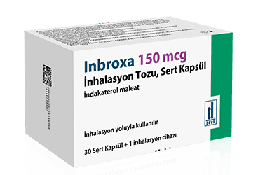 INBROXA 150 MCG INHALASYON TOZU, SERT KAPSUL (30 KAPSUL) İlaç Görseli