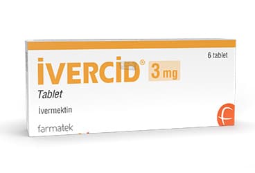 IVERCID 3 MG TABLET (6 TABLET) İlaç Görseli
