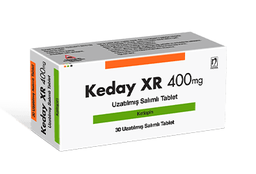 KEDAY XR 400 MG UZATILMIS SALIMLI 30 TABLET İlaç Görseli