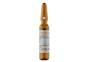 KEMOTRON 4 MG/2 ML I.M./I.V. ENJEKSIYONLUK/INFUZYONLUK COZELTI İlaç Görseli