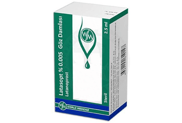LATASOPT %0,005 GOZ DAMLASI, COZELTI (2,5 ML, 1 SISE) İlaç Görseli