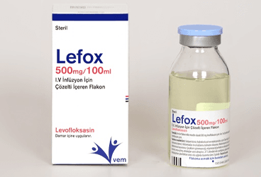 LEFOX 500 MG/100 ML IV INF. COZELTI ICIN FLAKON İlaç Görseli