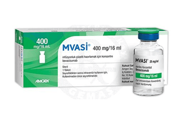 MVASI 400 MG/16 ML INFUZYONLUK COZELTI HAZIRLAMAK ICIN KONSANTRE (1FLAKON) İlaç Görseli