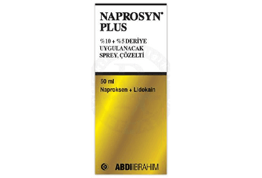 NAPROSYN PLUS %10 + %5 DERIYE UYGULANACAK SPREY, COZELTI (50 ML) İlaç Görseli