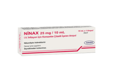 NINAX 25 MG/10 ML IV INFUZYON ICIN KONSANTRE COZELTI ICEREN 1 AMPUL İlaç Görseli