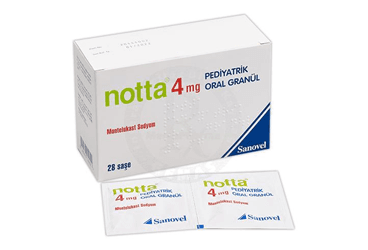 NOTTA 4 MG PEDIYATRIK ORAL GRANUL 28 SASE İlaç Görseli