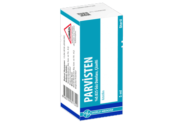 PARVISTEN %0,025 GOZ DAMLASI, COZELTI İlaç Görseli