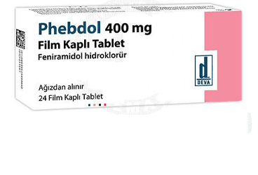 PHEBDOL 400 MG FILM KAPLI TABLET (24 TABLET) İlaç Görseli