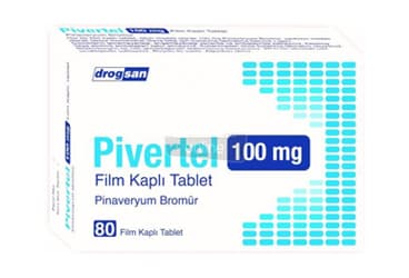 PIVERTEL 100 MG FILM KAPLI TABLET (80 TABLET) İlaç Görseli