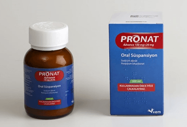 PRONAT ADVANCE 100 MG+ 20 MG ORAL SUSPANSIYON (200 ML) İlaç Görseli