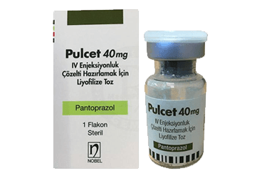 PULCET 40 MG IV ENJEKSIYONLUK COZELTI HAZIRLAMAK ICIN LIYOFILIZE TOZ (1 FLAKON) İlaç Görseli