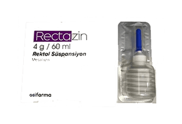 RECTAZIN 4 G/60 ML REKTAL SUSPANSIYON (7 ADET) İlaç Görseli