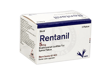 RENTANIL 5 MG ENJEKSIYONLUK LIYOFILIZE TOZ ICEREN FLAKON İlaç Görseli