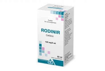 RODINIR 125 MG/5 ML ORAL SUSPANSIYON HAZIRLAMAK ICIN KURU TOZ 100 ML İlaç Görseli