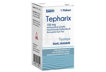 TEPHARIX 100 MG INFUZYONLUK COZELTI HAZIRLAMADA KULLANILACAK KONSANTRE ICIN TOZ İlaç Görseli