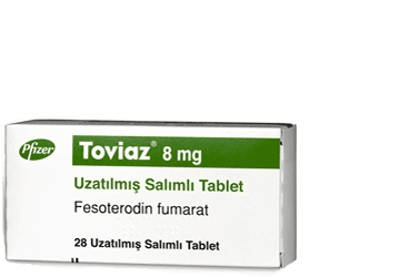 TOVIAZ 8 MG 28 UZATILMIS SALIMLI TABLET İlaç Görseli