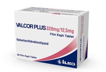 VALCOR PLUS 320/12,5 MG 28 FILM KAPLI TABLET İlaç Görseli