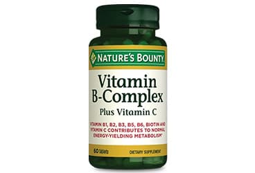 NATURES BOUNTY VITAMIN B-COMPLEX PLUS VITAMIN C TABLET 60 tablet İlaç Görseli