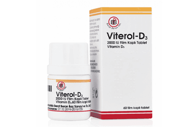 VITEROL-D3 2000 IU FILM KAPLI TABLET (60 TABLET) İlaç Görseli