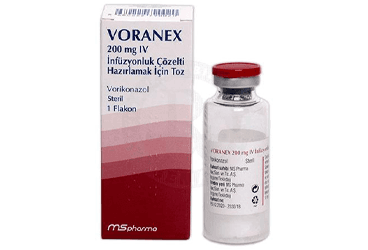 VORANEX 200 MG IV INFUZYONLUK COZELTI HAZIRLAMAK ICIN TOZ (1 ADET) İlaç Görseli