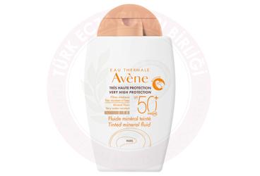 AVENE FLUIDE MINERAL TINTED SPF50+ CREAM 40 ml tüp