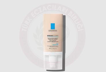 LA ROCHE-POSAY ROSALIAC CC SPF30 KREM (GECICI VEYA KALICI, GENEL VEYA LOKAL KIZARIKLIK GORUNUMU) 50 ml şişe