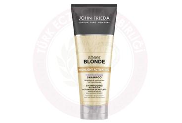 JOHN FRIEDA SHEER BLONDE HIGHLIGHT ACTIVATING SAMPUAN 250 ml tüp
