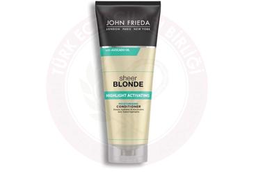 JOHN FRIEDA SHEER BLONDE HIGHLIGHT ACTIVATING SAC KREMI 250 ml tüp