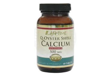 LIFE TIME Q-OYSTER SHELL CALCIUM WITH VITAMIN D TABLET 60 tablet Takviye Ürün Görseli