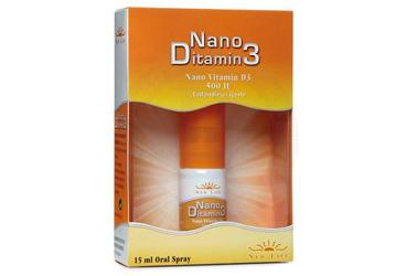 NANO DITAMIN 3 ORAL SPREY 500 IU 15 ml şişe Takviye Ürün Görseli
